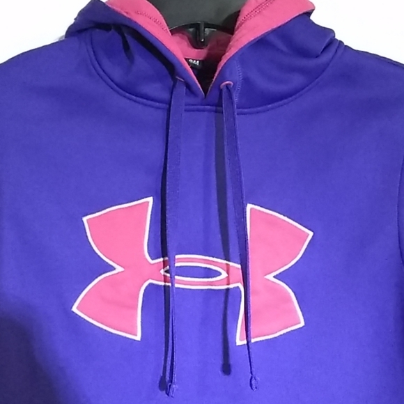 Under Armour Neoprene Purple Hoodie Size S - Picture 2 of 4